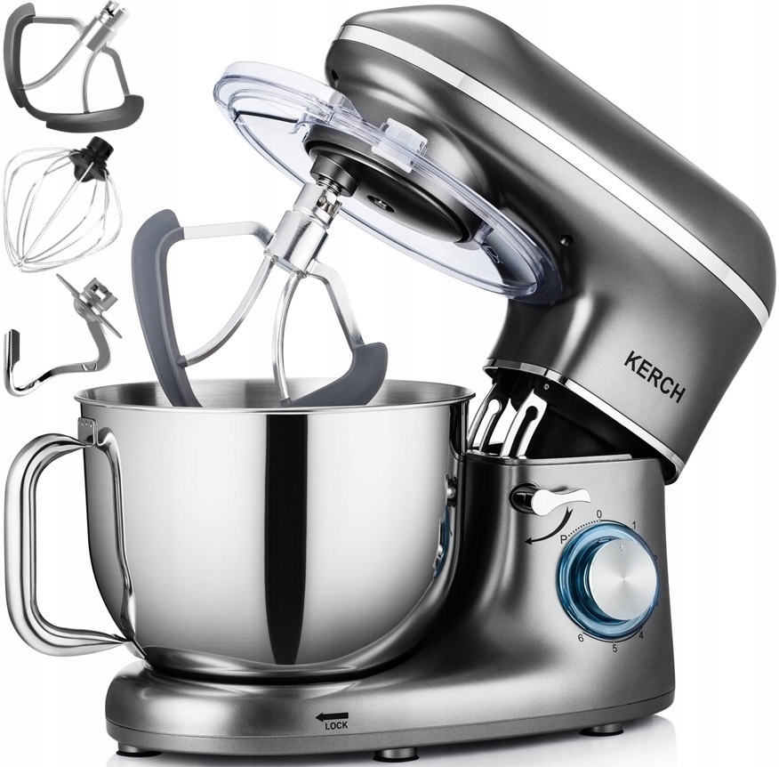 Kuchynský robot Kerch MyChef 2200 W strieborný/sivý